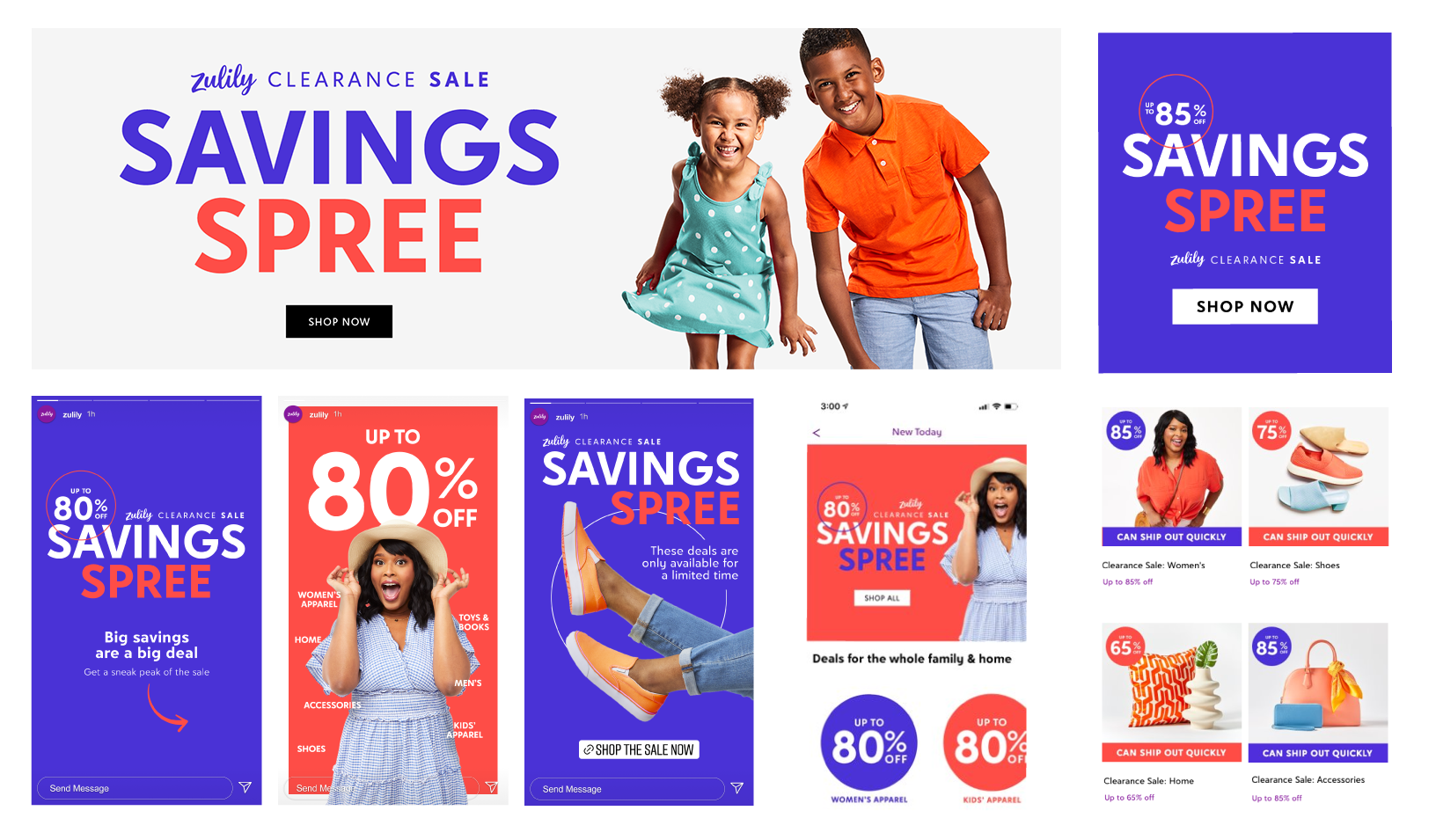 zulily savings spree assets